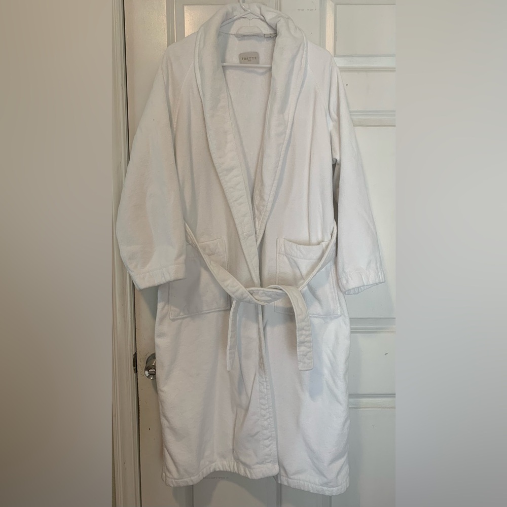 Frette Cotton Terry Robe Size L